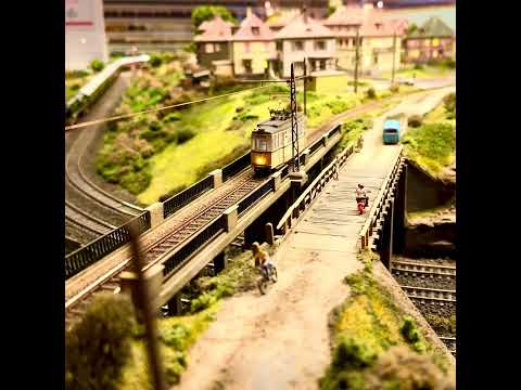 Preview: Miniature tram scene
